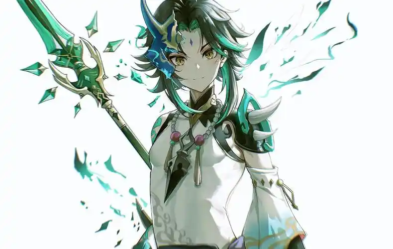 魈同人原神横图