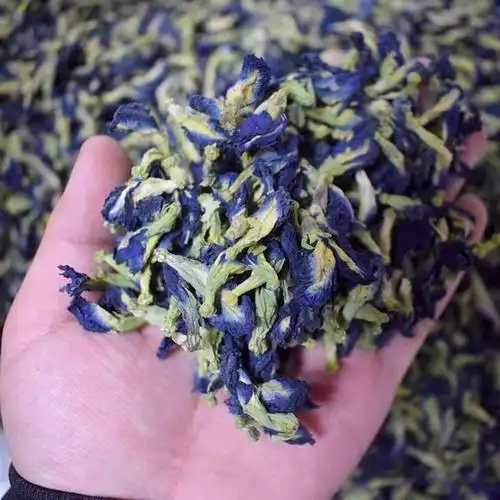 蓝蝴蝶花茶蝶豆花碟豆花粉干蝶豆花茶蓝色妖姬新货-阿里巴巴