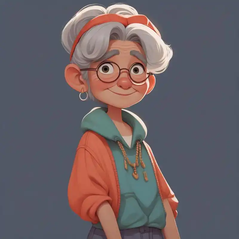 老奶奶卡通头像9196 亲们,看看这些超级可爱的老奶奶卡通头像吧!