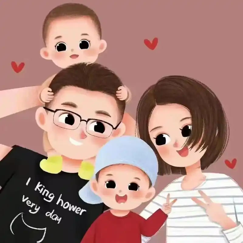 幸福之家背景图头像