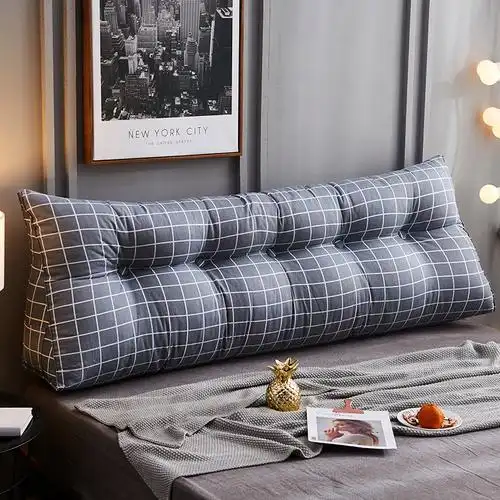 床头靠垫大靠背榻榻米床上床头板软包靠背垫三角护腰靠枕双人