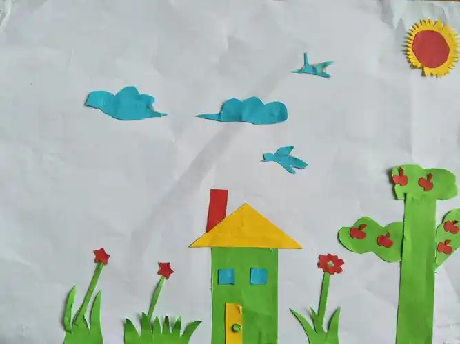 第一次美术手工作业