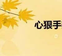 心狠手辣是什么意思(心狠)