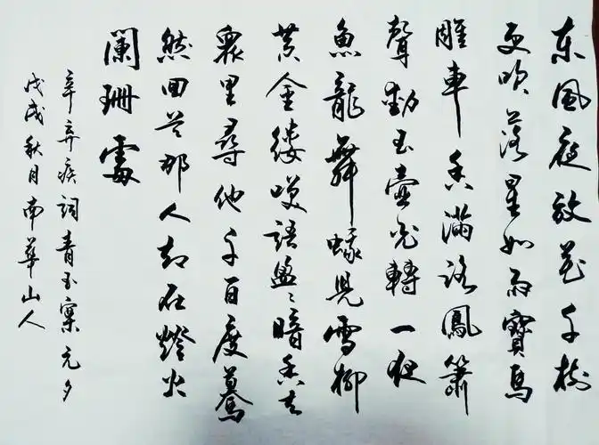 辛弃疾青玉案元夕