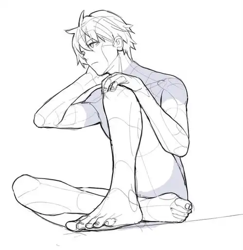 人体动态姿势练习参考