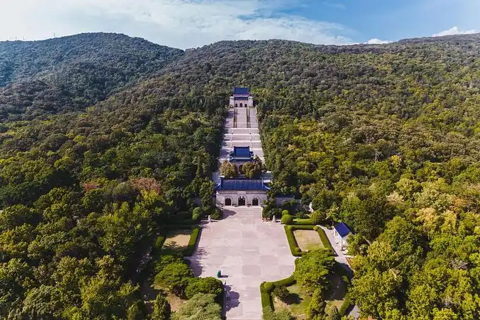 中山陵景区图片