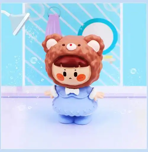 卡通小崽乐园盲盒潮玩手办可爱公仔娃娃玩具男女儿童礼物蛋糕摆件