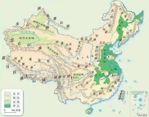 图8图8,华北平原与山东丘陵,山东半岛.图9图9,靖难之役示意图.