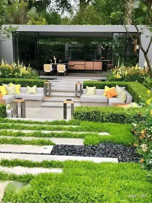 史上最全庭院花坛设计500款