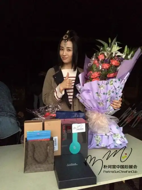 爱☆河宣゜言‖141207公告‖朴河宣中国行应援汇总