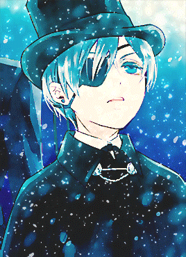 戴帽子gif独眼龙gif眼神gif下雪gif