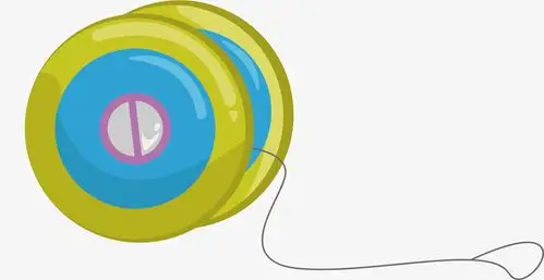 矢量图一个悠悠球