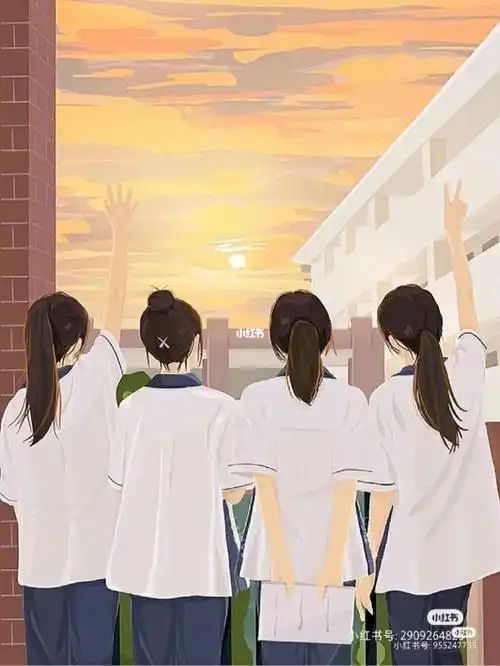 四人闺蜜壁纸图