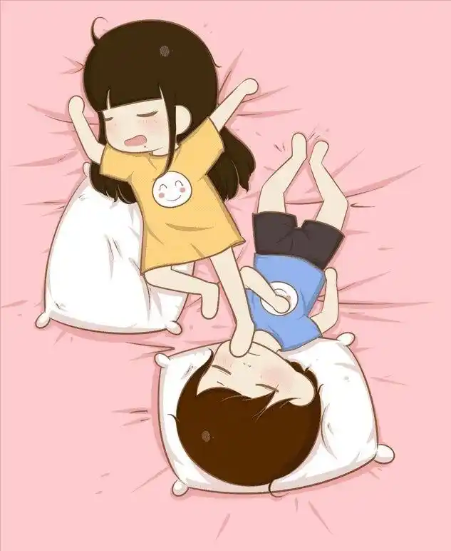 用什么姿势抱着男朋友睡觉最舒服?