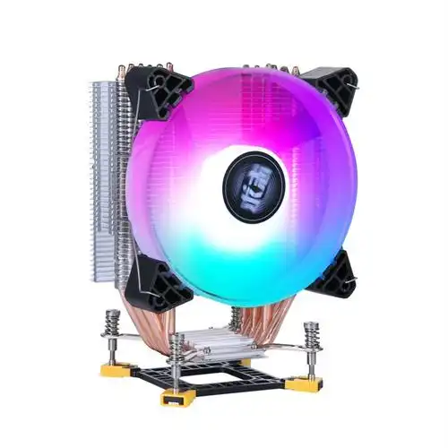 4铜管风冷12代散热器12cm英特尔cpu风扇lga1200静音1366温控b85i7
