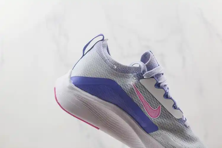 耐克nike zoom fly 4纯原版本白蓝粉色flyknit慢跑鞋原档案数据开发