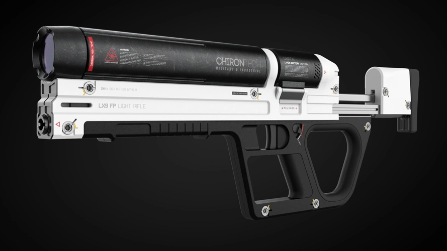 来自未来的高强度武器——lx-9轻型步枪 - 普象网