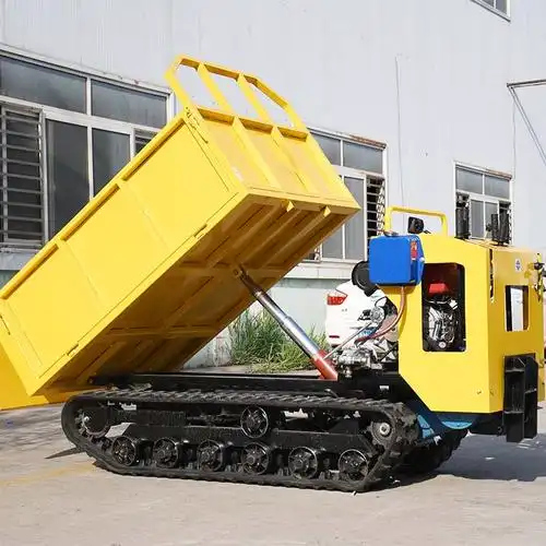 爬山虎运输车品牌 农用爬山车 好用的1.5吨履带运输车