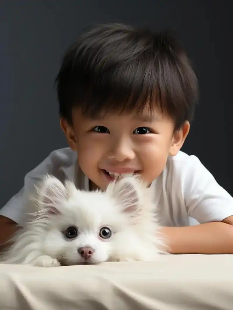 男孩与狗狗的故事.