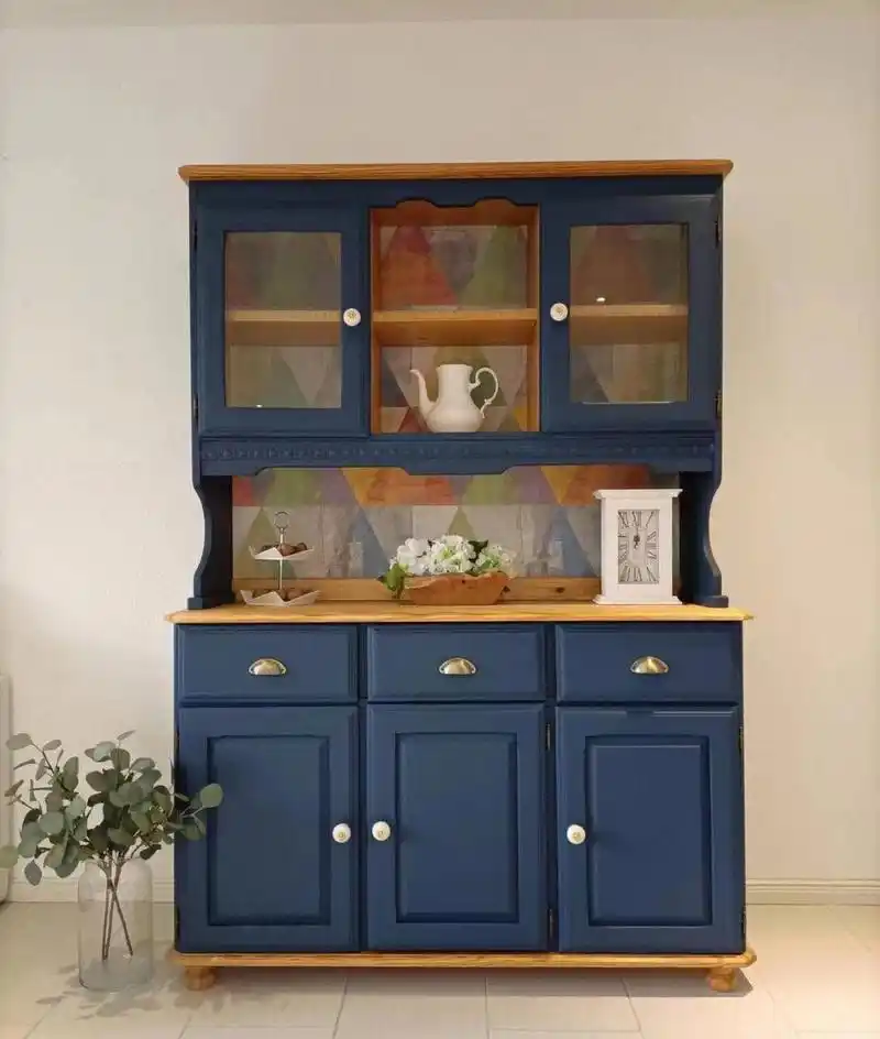 旧柜子改造后能有多好看?看看下方的这个柜子吧!