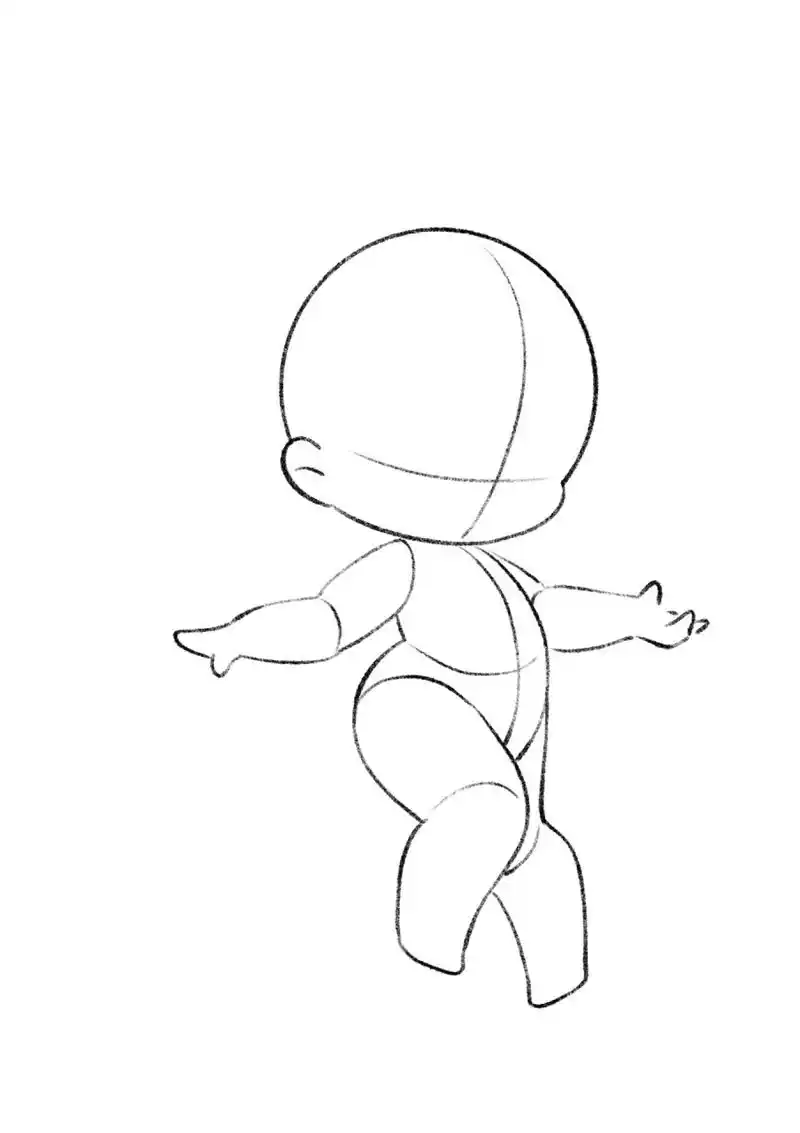 5头身丨模板 三连可抱图自用禁止商用和盗图