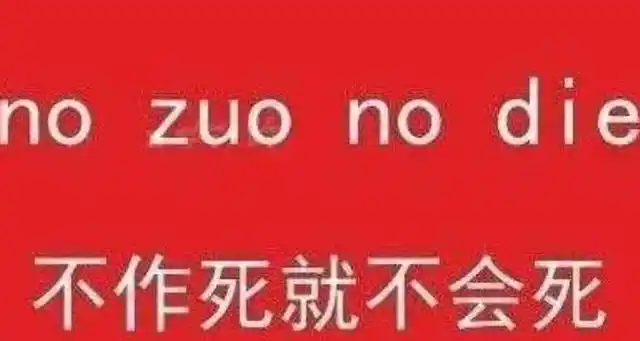 不作不死下一句是什么