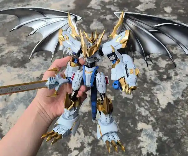 万代拼装帝皇龙甲兽白帝