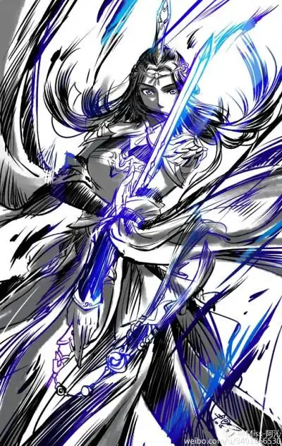 炫彩 剑网三 手绘 纯阳 成女