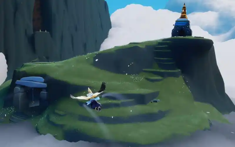 活动作品sky光遇当你想快速跑图之遁地篇