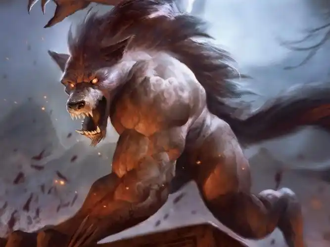 狼人,牙齿,艺术图片 壁纸