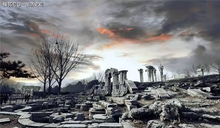 原创英国公布的圆明园被毁前照片宛如仙境令人惋惜