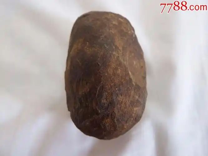 罕见棕褐色石陨石