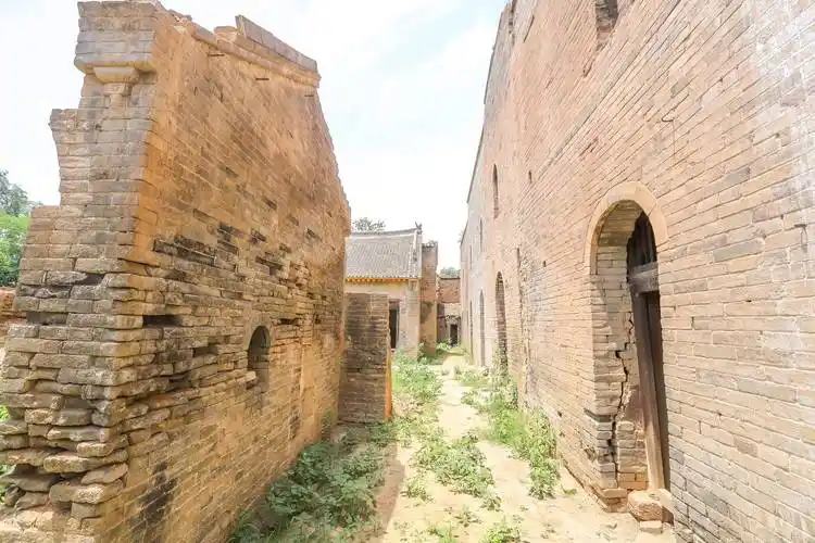 河南寺河南遗址,青砖窑洞建筑群,小众静谧很少人知