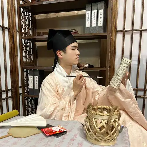 汉服幞头唐朝李白帽子头饰手工唐制宋制明制官帽首服书生居士古装