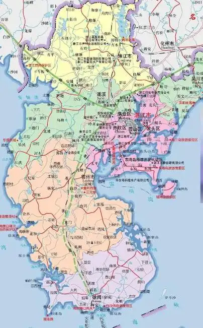湛江地图全图高清版