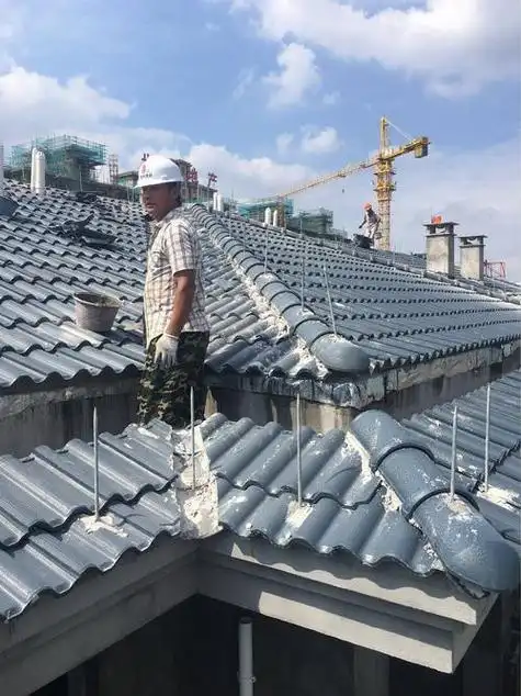 水泥斜坡屋顶盖瓦流程是什么