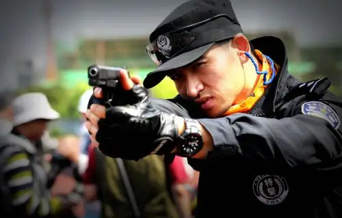 写美篇 2017年6月7日,探访合肥市公安局特巡警支队,在训练场上,见特警