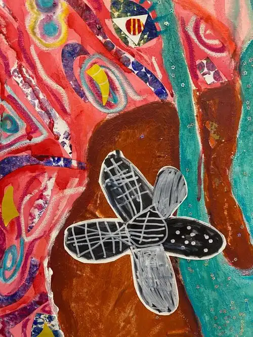 综合材料画创意儿童画