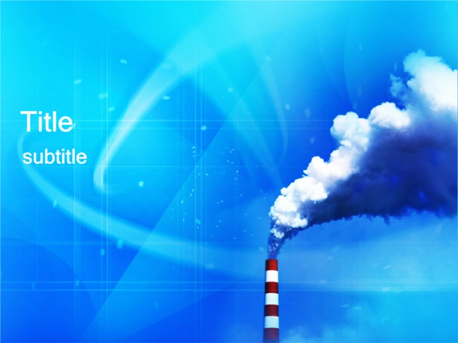 经典模板-天蓝色工业背景商务模板.ppt