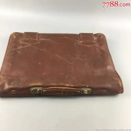 民国时期高档牛皮公文包