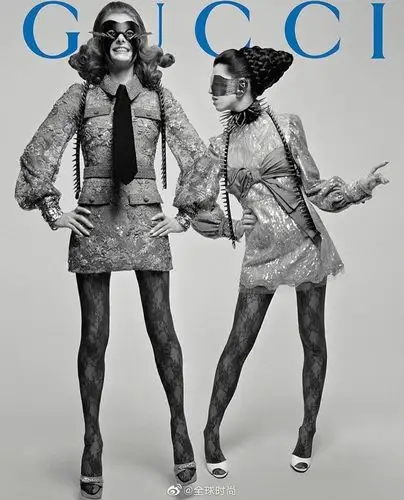 gucci fw 2019时尚大片,杂志感复古造型,时髦的都市丽人.
