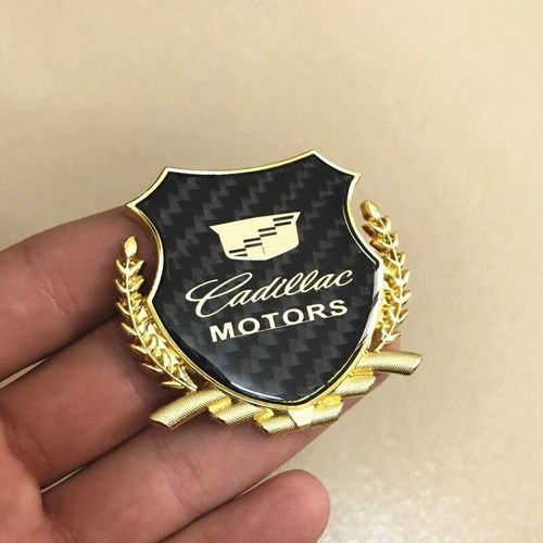 标跃(biao yue)凯迪拉克侧标车贴车标后尾标志车身装饰贴汽车个性改装