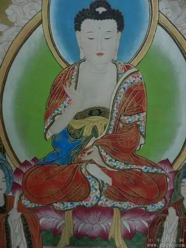 清代释迦牟尼佛画