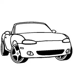 小汽车简笔画法国小汽车简笔画图片