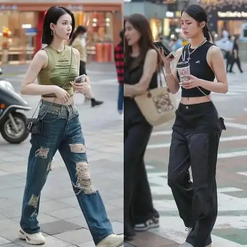 性感又时尚:重庆街头露腰装成就你的魅力之选