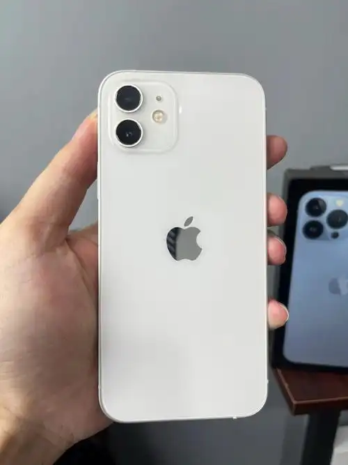 可以插双卡,白色外观漂亮,价格美丽#苹果二手手机  #苹果12