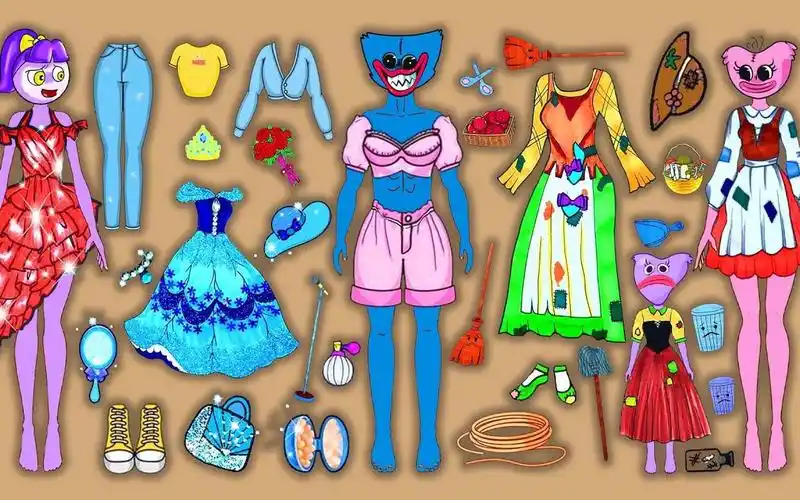 纸娃娃动画换装游戏真好玩