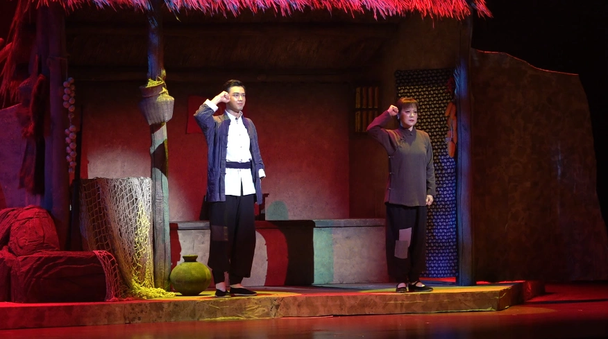 首次将红色舞台剧转为微山湖常态化演出