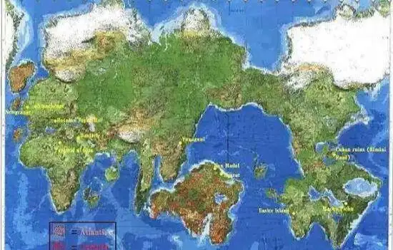 文明和其他文明(尤其是复活节岛上的远古巨型石像)都起源于姆大陆文明