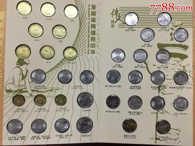 流通纪念币大全册一套